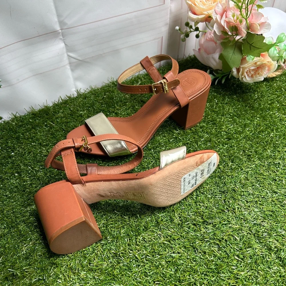 TORY BURCH Block Heel sandals women’s size 6.5